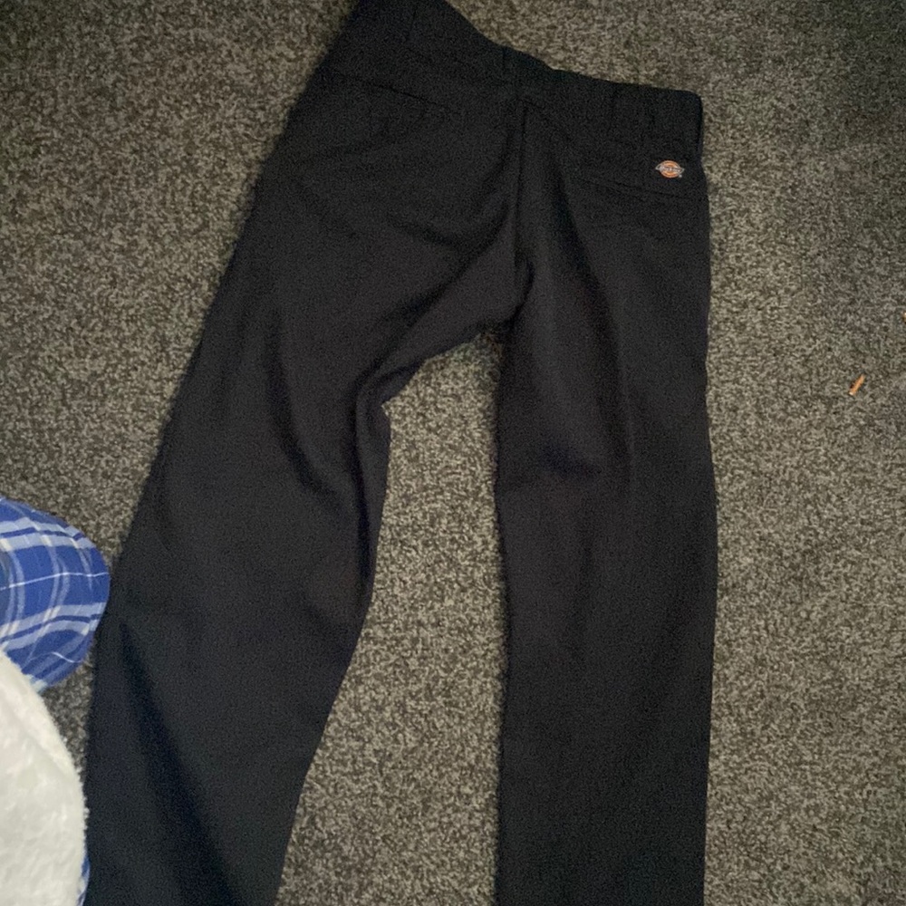 Just too small for me. In great condition. size 23 dickies. short girls must
